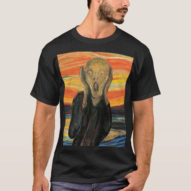 T-shirt Edvard Munch, "The Scream" (Devant)
