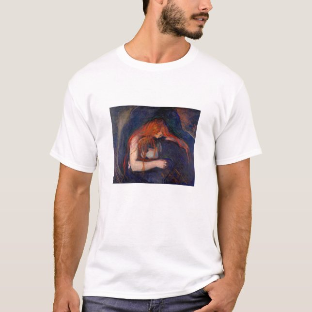 T-shirt Edvard Munch - Vampire / Amour et douleur (Devant)