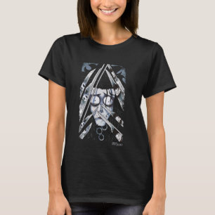 T-shirt Edward Scissorhand Animé Edward affronte les grand