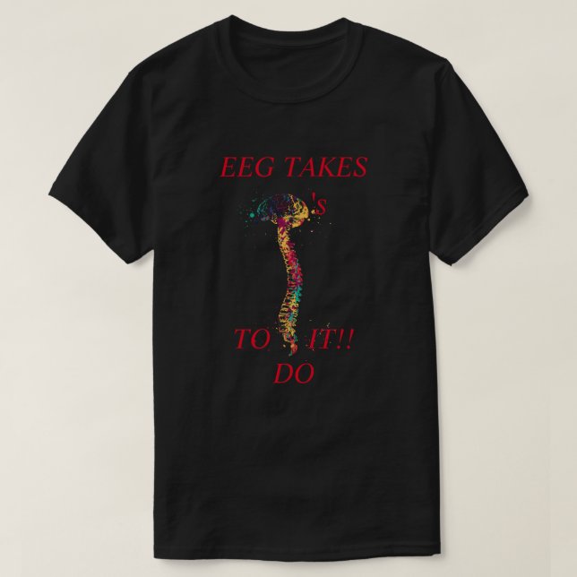 T-shirt EEG R. EEG T. T.-Shirt (Design devant)
