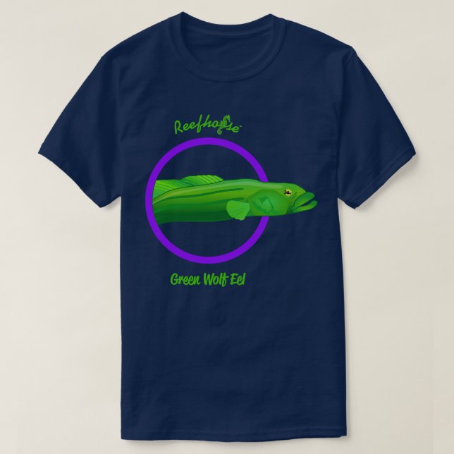 T-shirt Eel loup vert (Design devant)