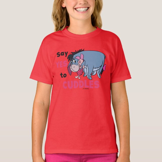 T-shirt Eeyore | Dites oui aux bouddhas (Devant)