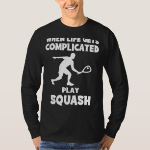 T-shirt Effacer le stress : Quand la vie devient compliqué