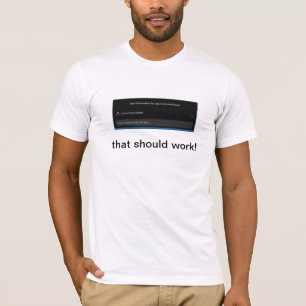 T-shirt Effacer les caches et les cookies