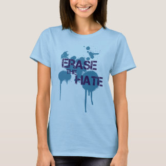 T-shirt effacez la haine