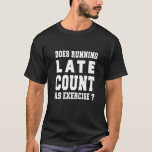 T-shirt Effectue L'Exécution D'Un Nombre Tard En Tant Qu'E