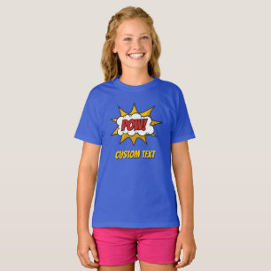 T-shirt Effet audio comique Pow