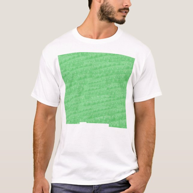 T-shirt Effet de conception de dispersion (Devant)