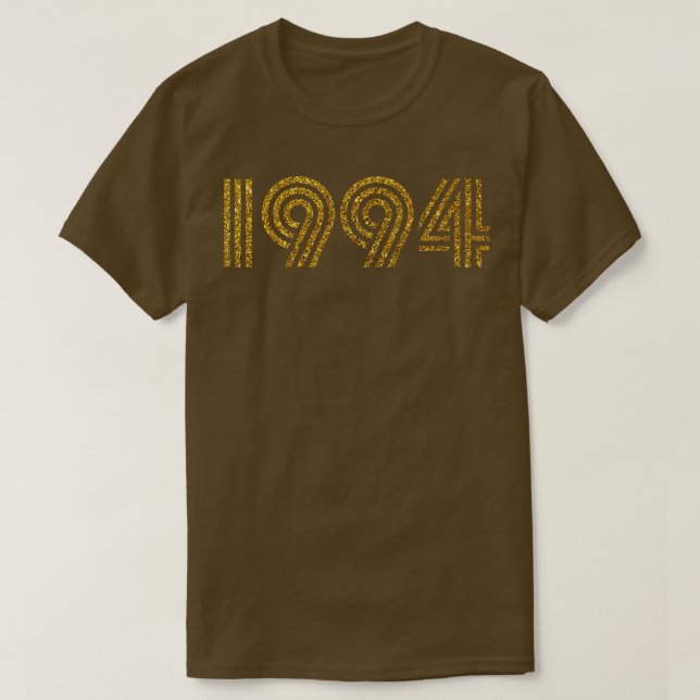 T-shirt Effet de la Parties scintillant de l'année de nais (Design devant)