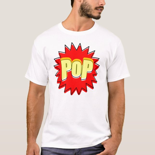 T-shirt Effet sonore bande dessinée (Devant)