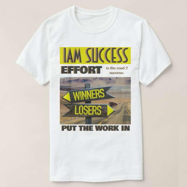 T-SHIRT EFFORT (Design devant)