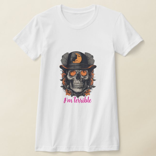 T-shirt Éffrayant (Poser)