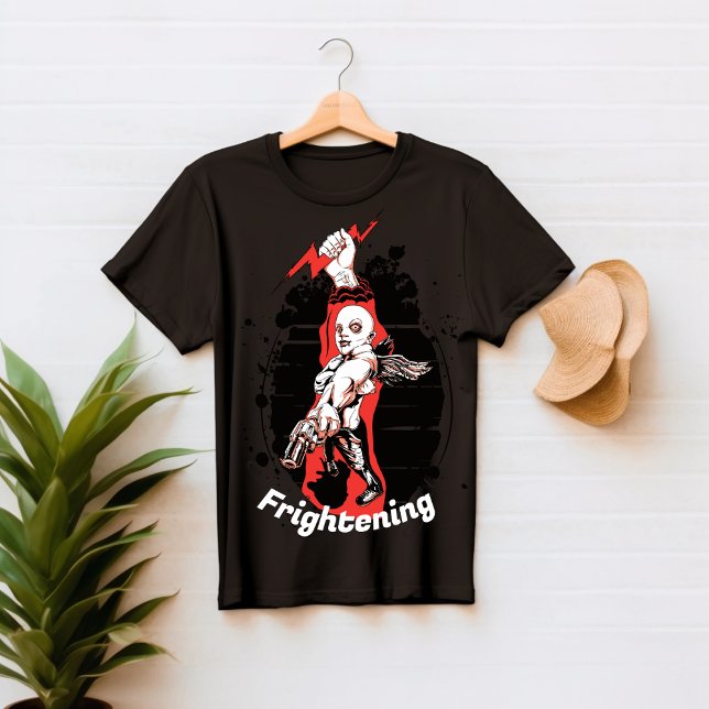 T-shirt effrayant (Créateur téléchargé)
