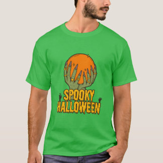 T-shirt éffrayant ami zombie Halloween