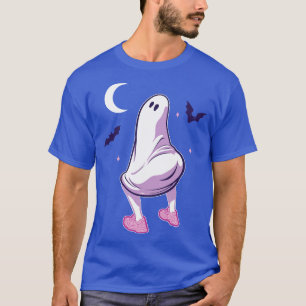 T-shirt Éffrayant Booty Twerking Halloween Bedsheet Ghost