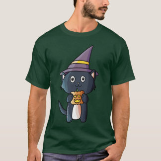 T-shirt Éffrayant cadeau Halloween Kitty