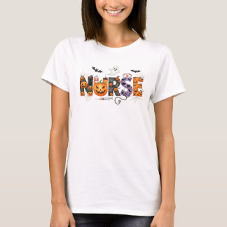 T-shirt Éffrayant de l'infirmière d'Halloween