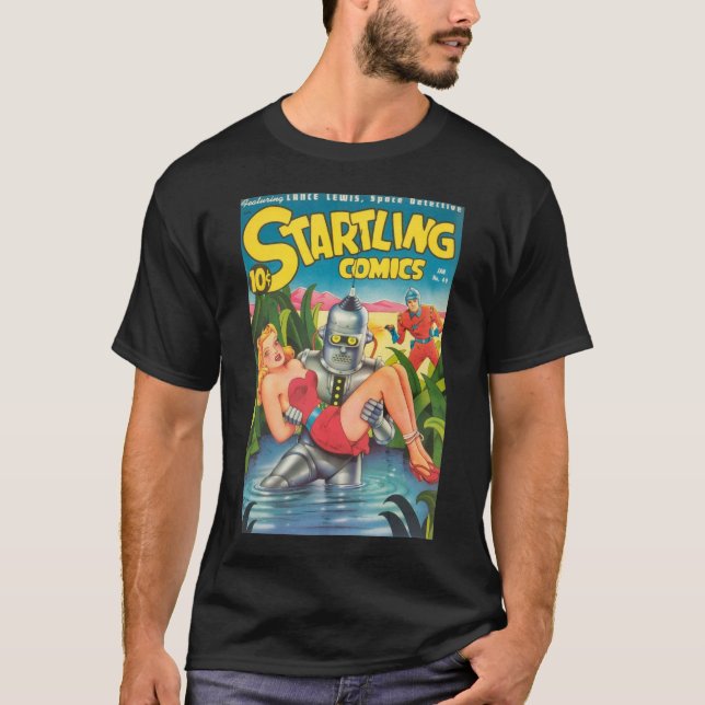 T-shirt effrayant des bandes dessinées #49 (Devant)