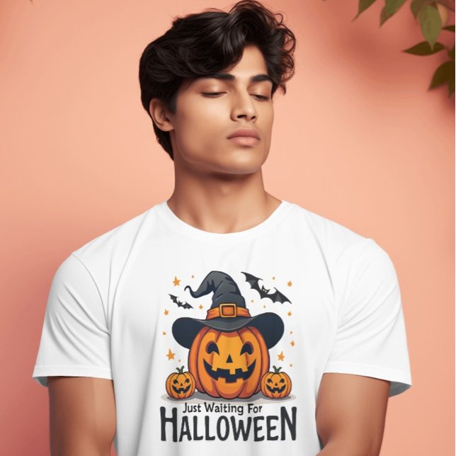 T-shirt Éffrayant Halloween Cancer du sein Conscience Vent (Créateur téléchargé)