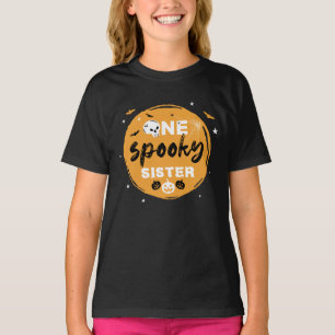 T-shirt Éffrayant Halloween Famille Correspondant Tri ou t