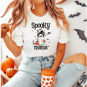 T-shirt Éffrayant Mama Halloween