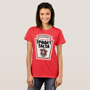 T-shirt Éffrayant Salsa FILLE Couple de danse romantique