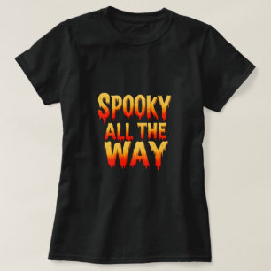T-shirt Éffrayant tout le chemin - Halloween Slime Drip