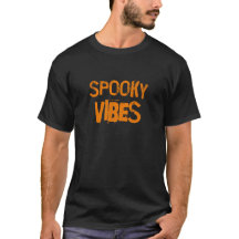 T-shirt éffrayant Vibes Halloween