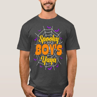 T-shirt Éffrayant Yaya Maman du garçon Costume Éffrayant d
