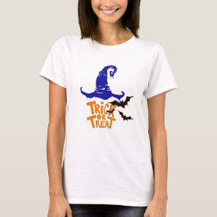 T-shirt Éffrayante Tick Ou Treat Shirt - Halloween Witt