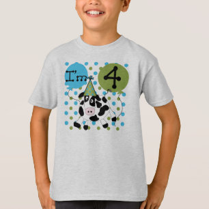 T-shirt Effrayez le 4ème anniversaire