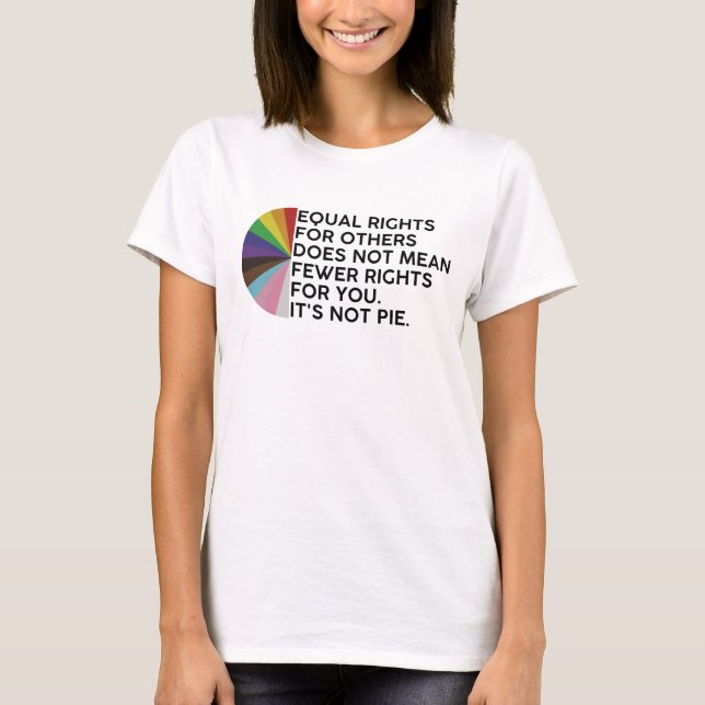 T-shirt Egalité de droits pour les autres Chemise (Devant)
