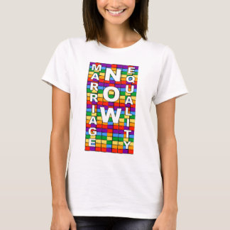 T-shirt Égalité de mariage