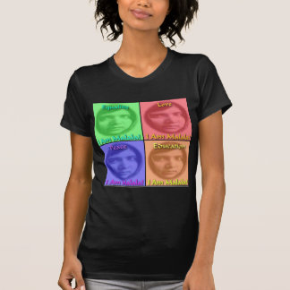 T-shirt Égalité d'éducation de paix d'amour de Malala