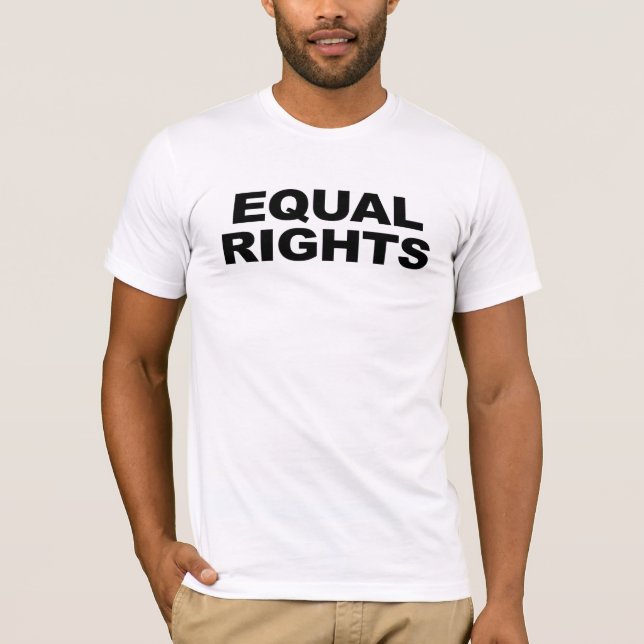 T-shirt Égalité des droits (Devant)