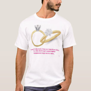 T-shirt Égalité des droits ? ? ?