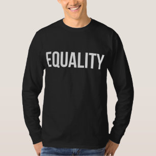 T-shirt Égalité et promotion de l'égalité des droits