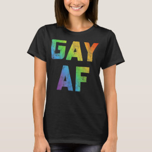 T-shirt Égalité Lesbienne Af Rainbow Lgbtq Sensibilisation