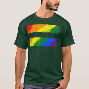 T-shirt Égalité LGBT Pride Sensibilisation à l'équation ga