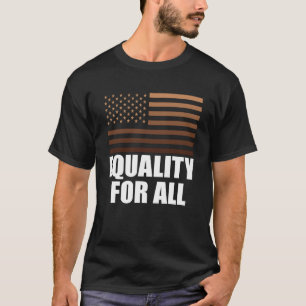 T-shirt Égalité Pour Tous Le Mois De L'Histoire Noire Femm