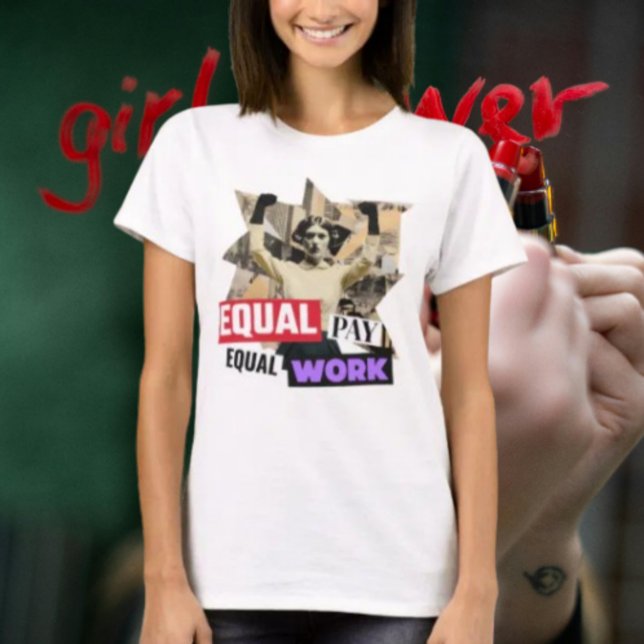 T-shirt Égalité salariale (Créateur téléchargé)