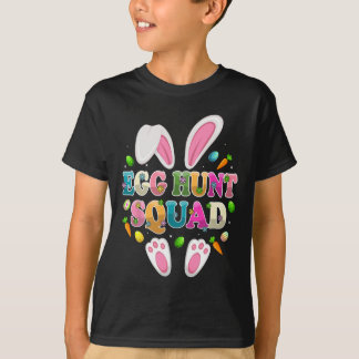 T-shirt Egg Hunt Squad Bunny Happy Easter Day 