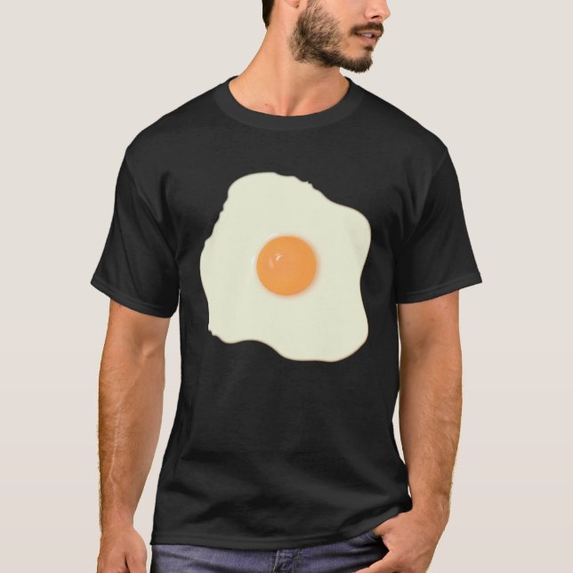 T-shirt Egg Omelette Costume  Halloween (Devant)