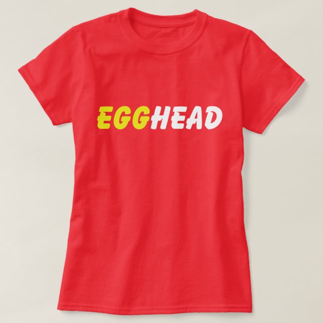 T-SHIRT EGGHEAD (Design devant)
