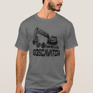 T-shirt Eggscavator Funny Easter Day Egg Excavator Lover