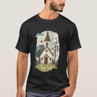 T-shirt Église