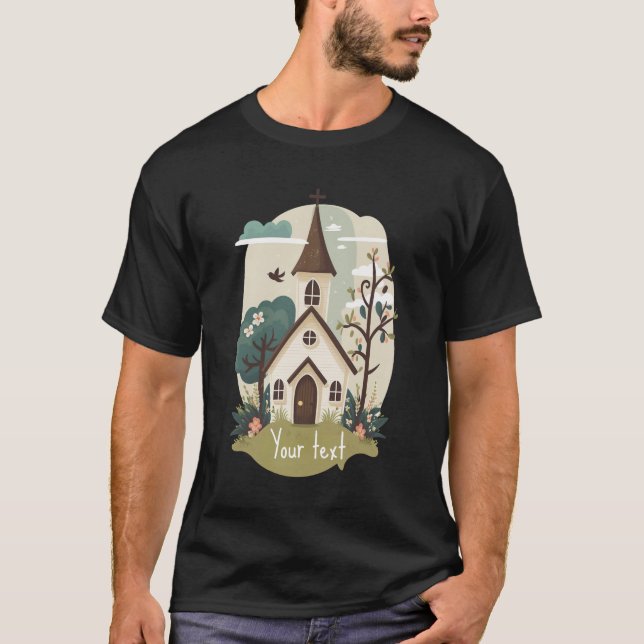 T-shirt Église (Devant)