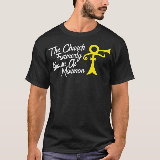 T-shirt Église Autrefois Connue Comme Mormon Funny LDS Mor (Devant)