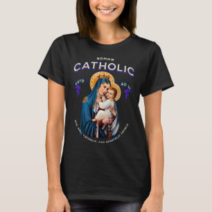 T-shirt Église catholique romaine une sainte apostolique V