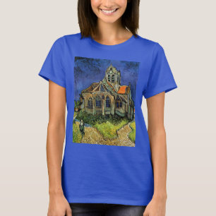 T-shirt Église d'Auvers-sur-Oise par Vincent van Gogh